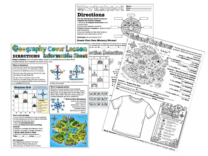 Geography Cover Lesson: Directions