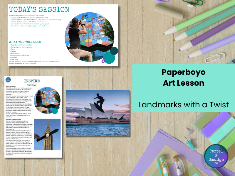 Paperboyo-Inspired Art Lesson | Landmark Silhouettes | KS2–KS3