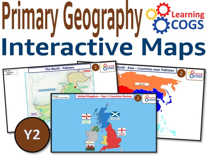 KS1 Year 2 Geography Mapping Skills – Local Area and Asia