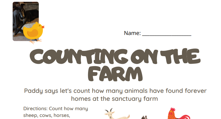 Counting Practice on the Farm | Teaching Resources