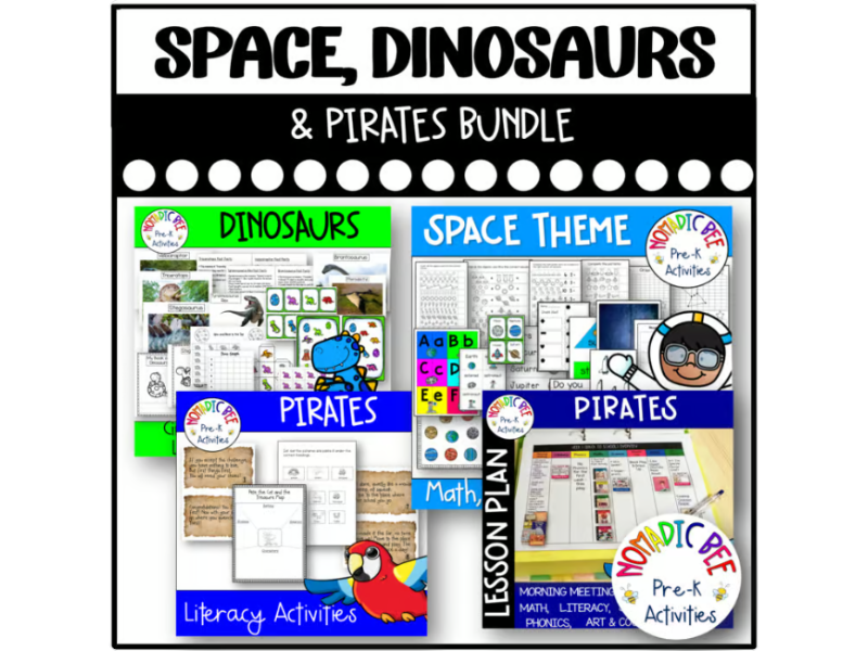 Space, Pirates & Dinosaurs Bundle