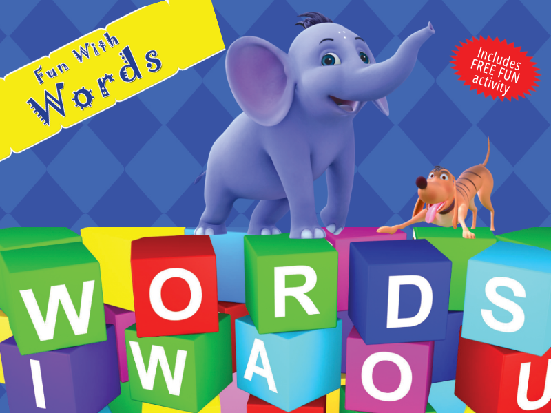 Early Literacy & Vocabulary Activity Book