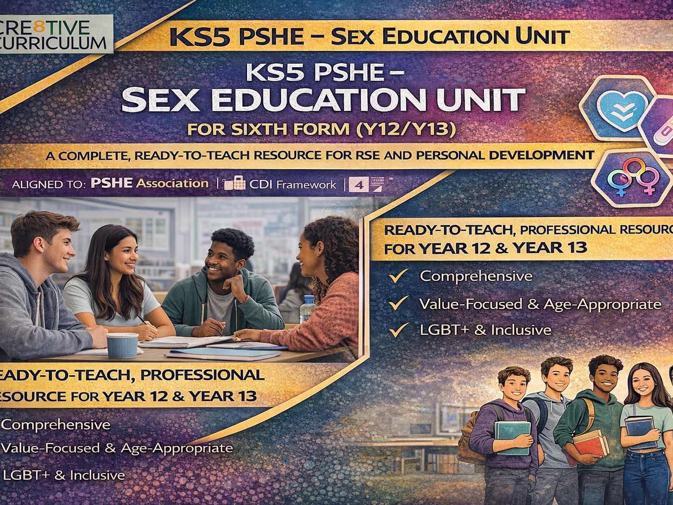 KS5 PSHE – Sex Education Unit for Sixth Form (Y12/Y13)