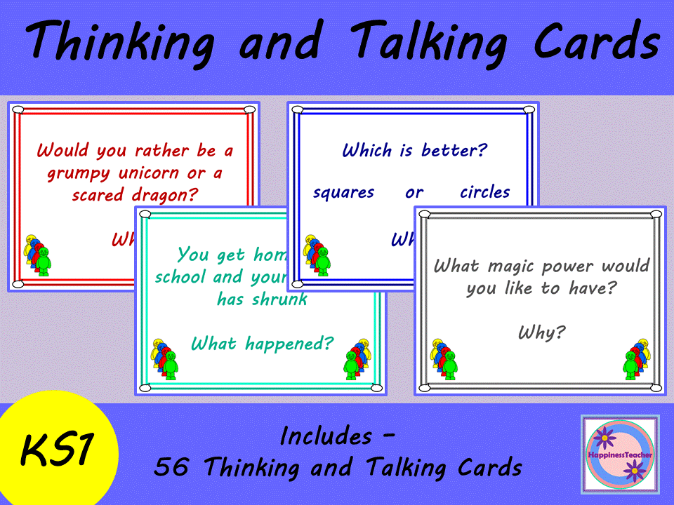 Thinking and Talking Cards KS1