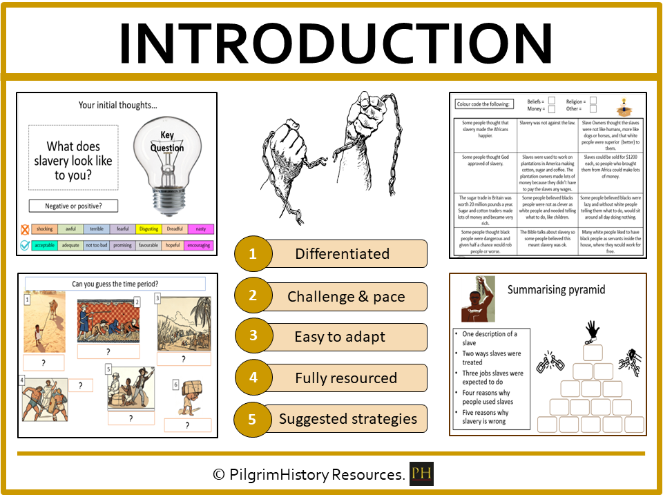 KS3 Slavery: An introduction to the Transatlantic Slave Trade