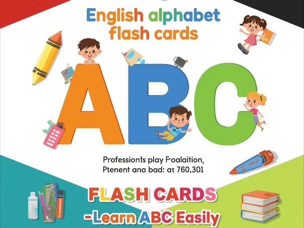 Fun English Alphabet Flashcards for Kids – Learn ABC Easily