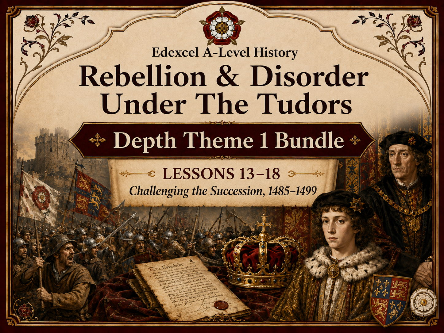 Rebellion & Disorder Under The Tudors: Depth Theme 1  Bundle