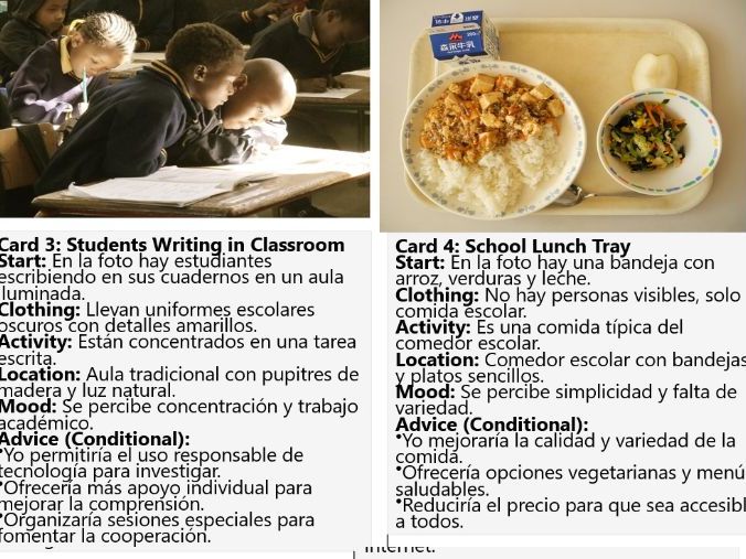 5: ¡A clase! ¿Qué tal tus estudios?¿Cómo cambiarías tu instituto?