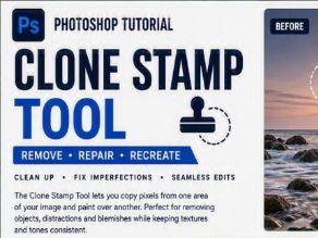 GCSE Clone Stamp Photoshop Tutorial