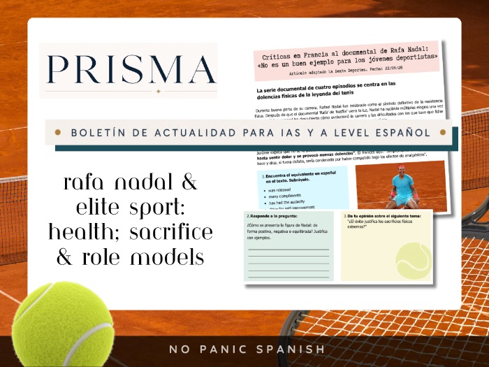 Rafa Nadal: Sport, Sacrifice & Role Models | A Level Spanish | Articles