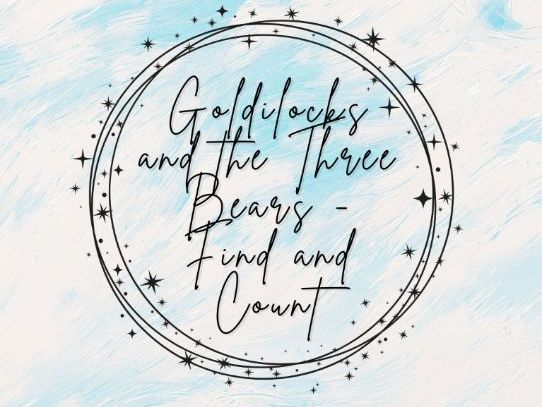 Goldilocks and the Three Bears - Find and Count