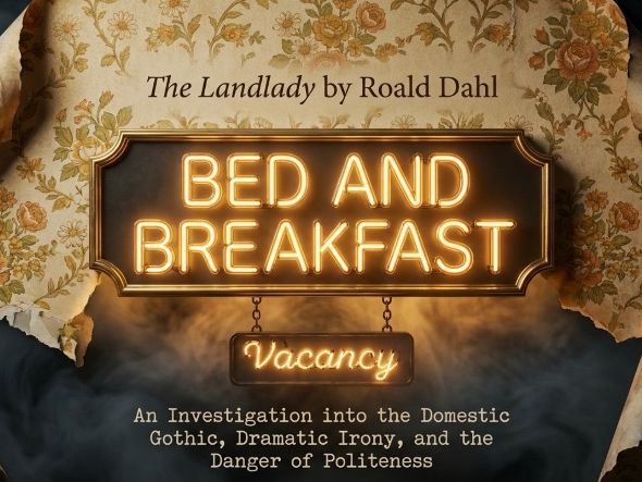 The Landlady by Roald Dahl | Short Story Analysis Unit