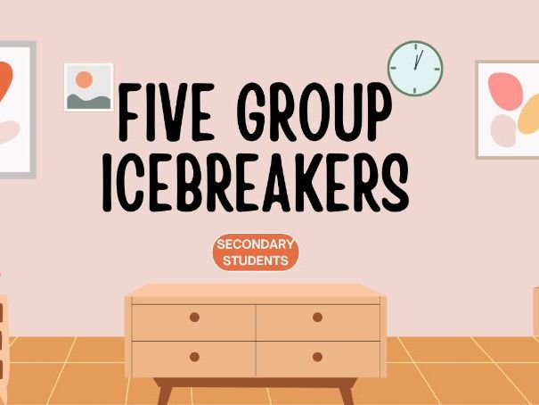 Five group ice breakers for the ELT classroom
