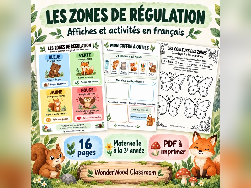 French Zones of Regulation - Les zones