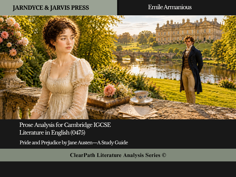CIE 0992/ 0475 Pride and Prejudice | Complete Analysis, Revision Pack & Study Guide