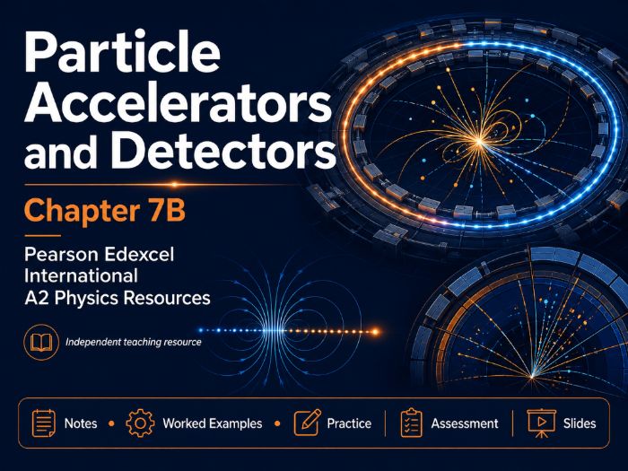 7B - Particle Accelerators and Detectors Pack - Physics International A2/A Level Pearson Edexcel
