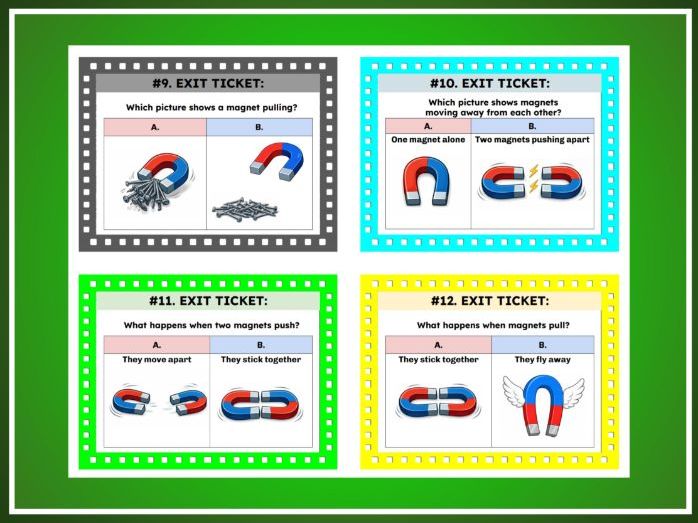 Magnetic Forces: Push, Pull, and Interactions | Kindergarten Science  | TEKS K.7