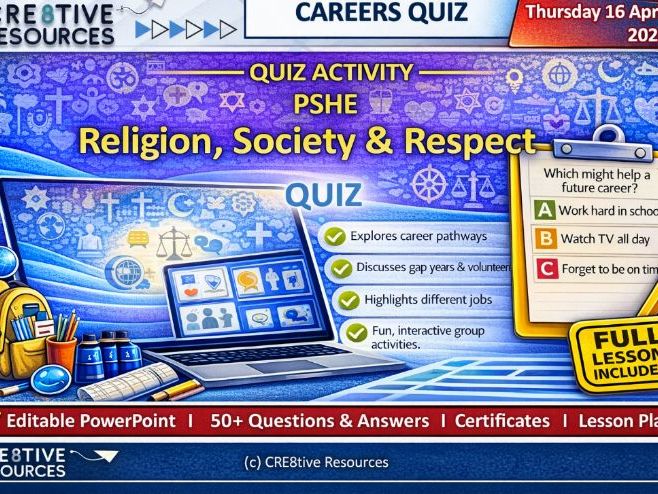 Religion, Society & Respect – Interactive Classroom Quiz (50+ Questions)