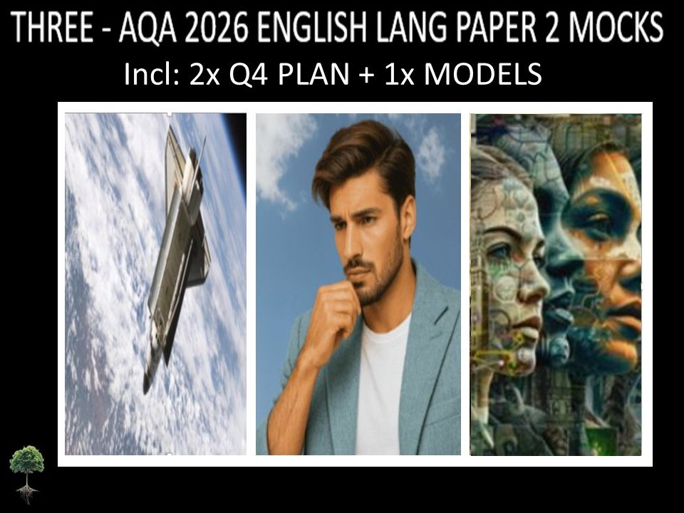 THREE - AQA PAPER 2 | 2026 FULL MOCKS | Q4 PLAN | MODELS