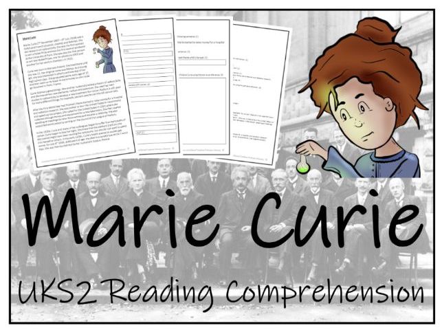 UKS2 Marie Curie Reading Comprehension