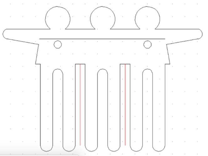 Toothbrush holder- Lesson 3, Locating the heads