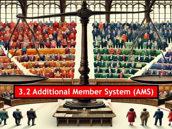 3 Electoral Systems: Different Electoral Systems - Additional Member System