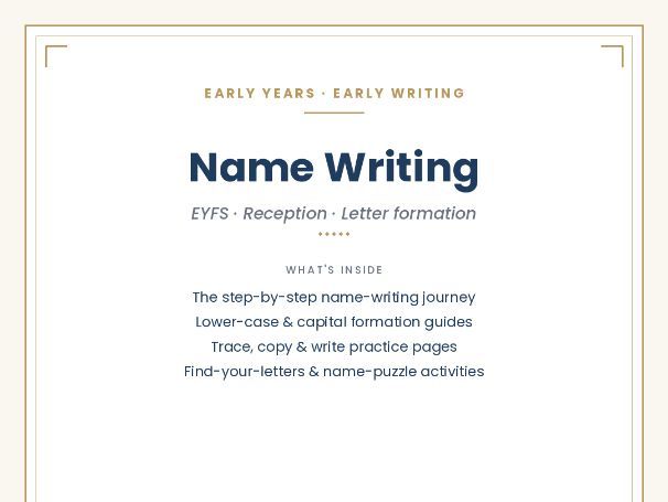 Name Writing