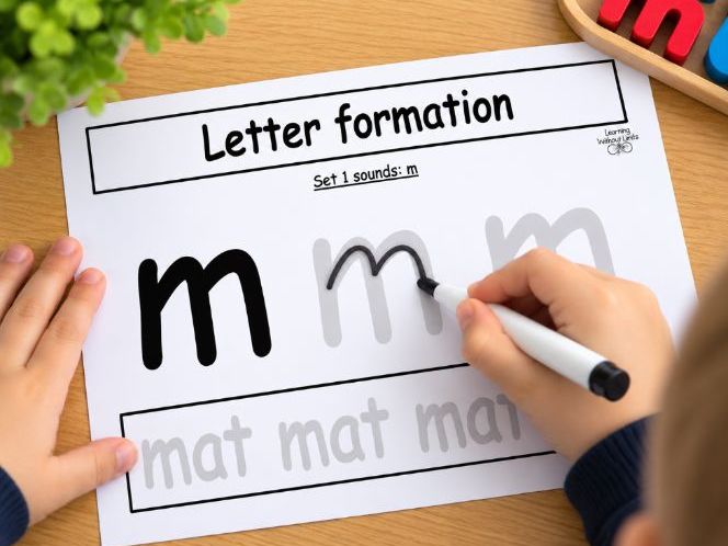 Set 1 Sounds- Letter formation