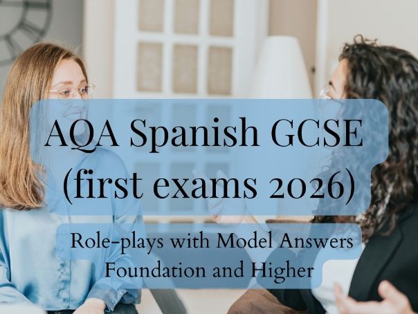 AQA Spanish GCSE Role Play Workbook (2026)