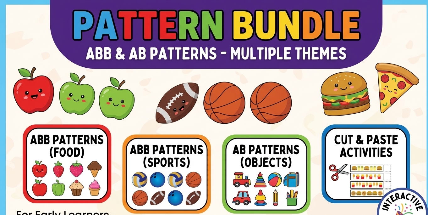 Patterns Everywhere: The Ultimate Recognition & Logic Bundle