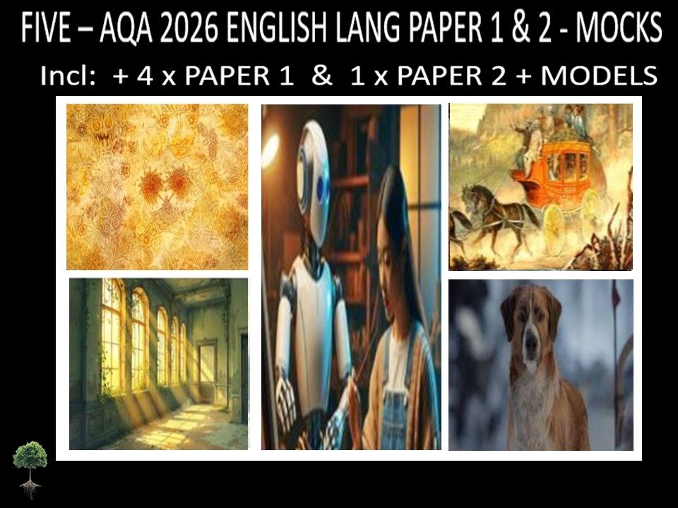 FIVE - AQA PAPER 1 & 2 | 2026 FULL MOCKS | MODELS