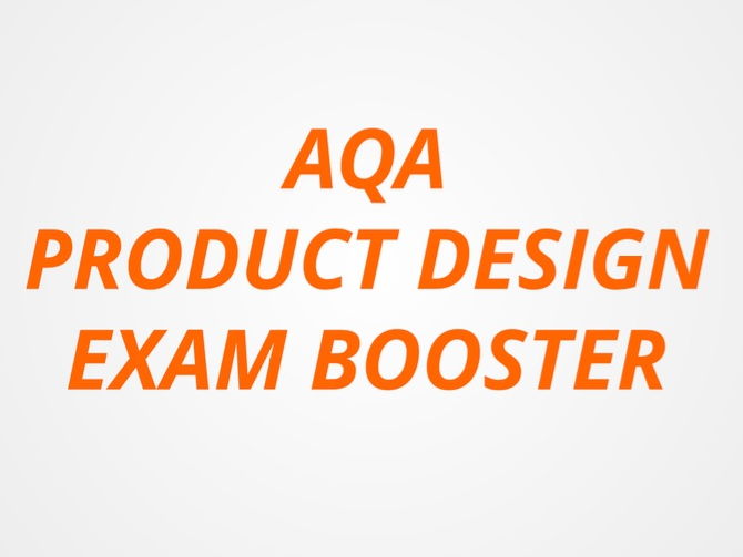 AQA Product Design GCSE Exam Booster PP