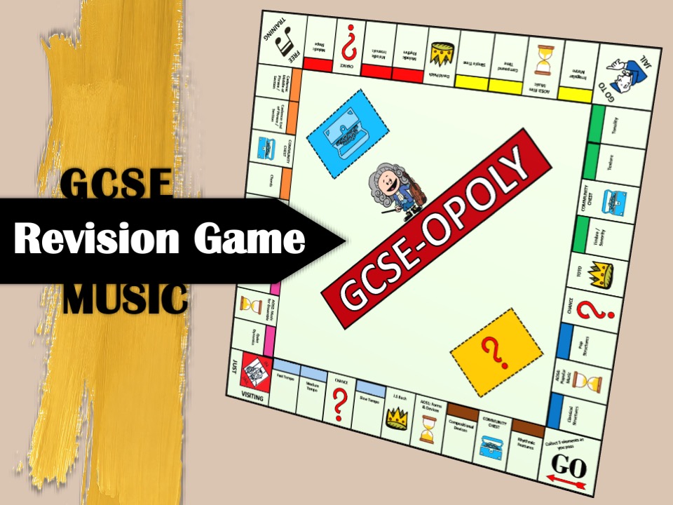 GCSE Music Exam Question Revision Game