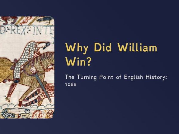 The Normans - The Battle of Hastings  (PPT + Worksheet)