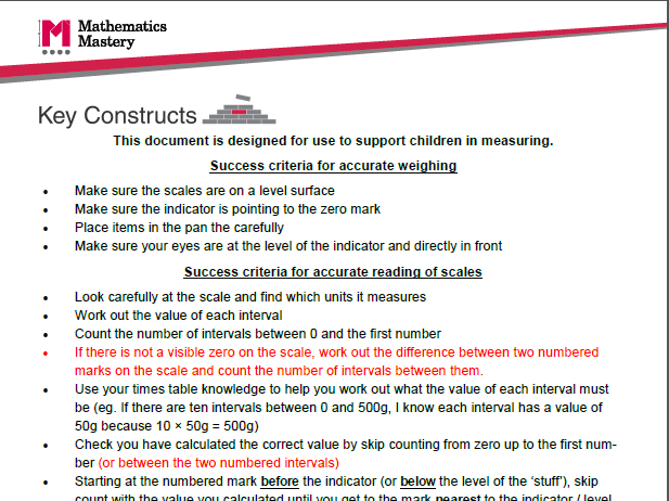Length, mass and capacity