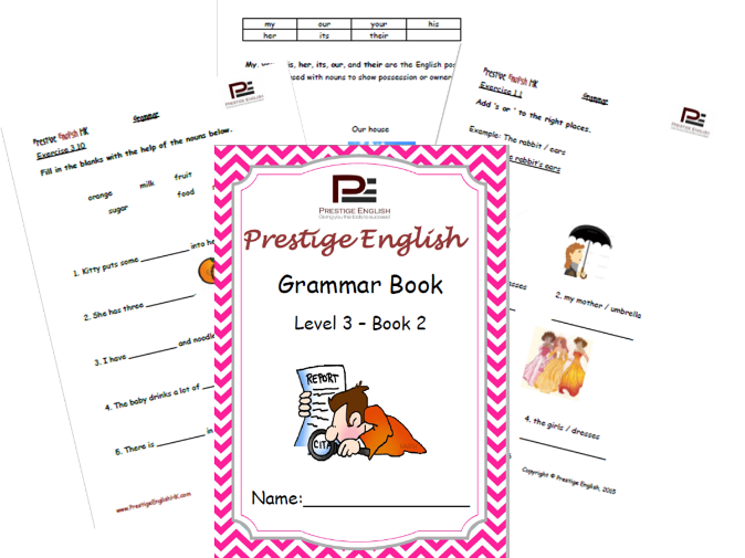 English Grammar Book – Level 3 – Book 2