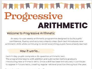 Progressive UKS2 Arithmetic Tests | Year 6 SATs Practice