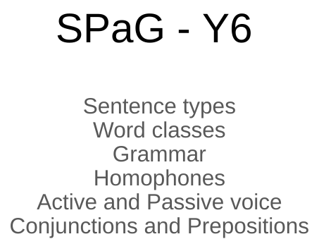 Y6 SPaG