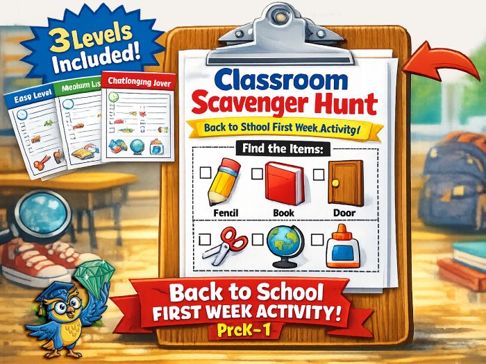 Classroom Scavenger Hunt