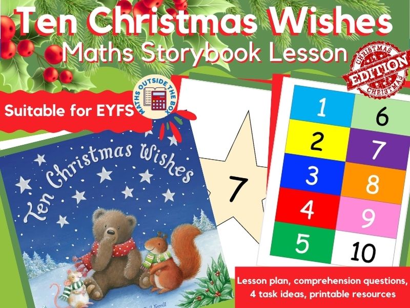 Ten Christmas Wishes - Christmas Maths Storybook Lesson (EYFS)