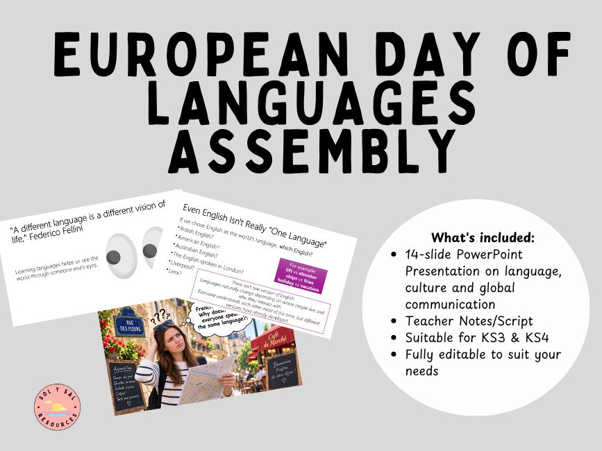 European Day of Languages Assembly