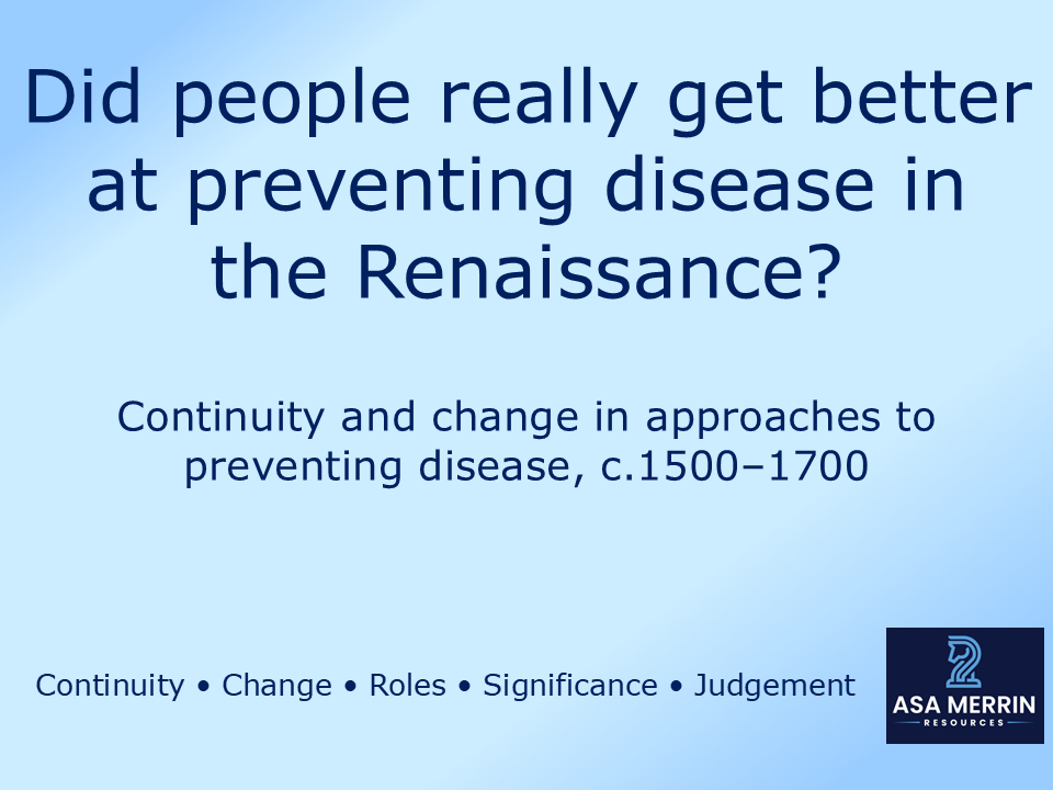 GCSE Medicine Through Time | Renaissance | Medics Lesson | Did Their Roles Really Change?