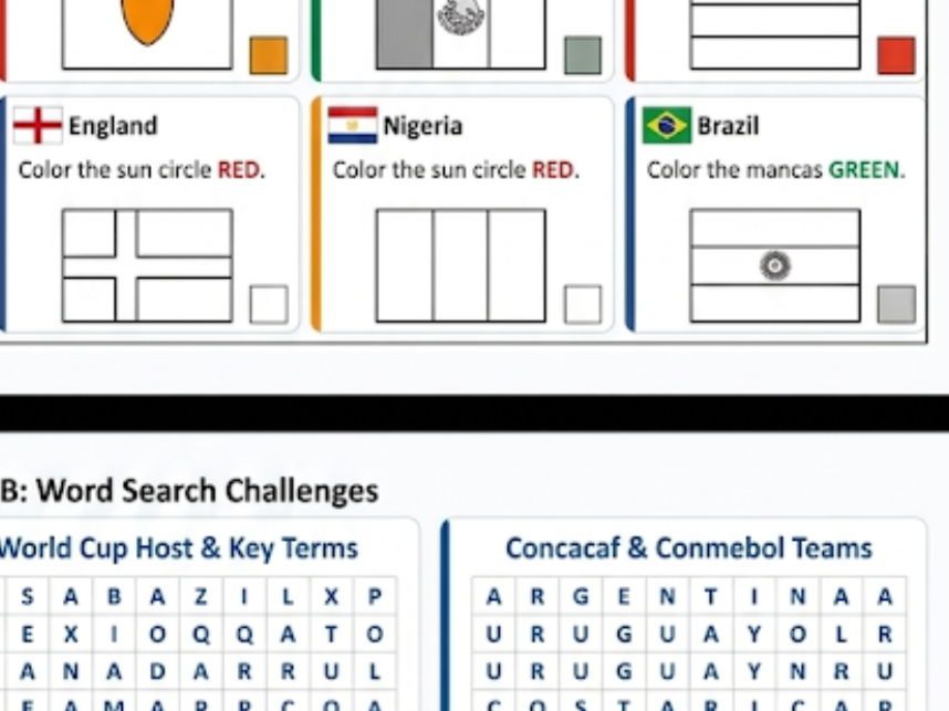 KS2 Geography World Cup 2026 resource