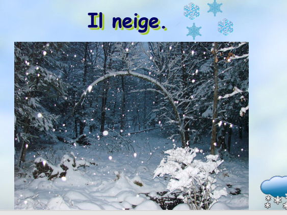 LA METEO /THE WEATHER