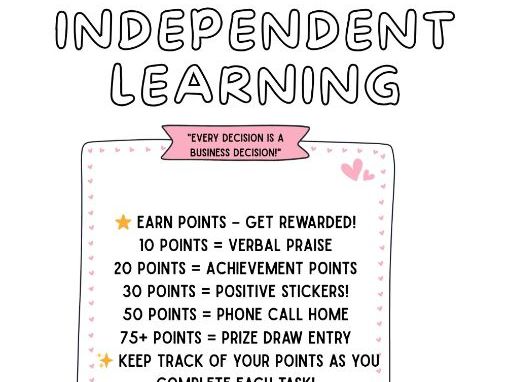 GCSE EdExcel Independent Learning booklet (Theme 1 and 2)