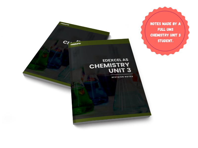AS Edexcel Unit 3 Chemistry Revision Notes
