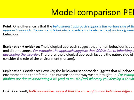 2025 spec AQA Psychology Approaches AS and A2 Bundle