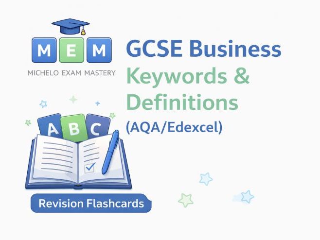 GCSE Business Keywords & Definitions