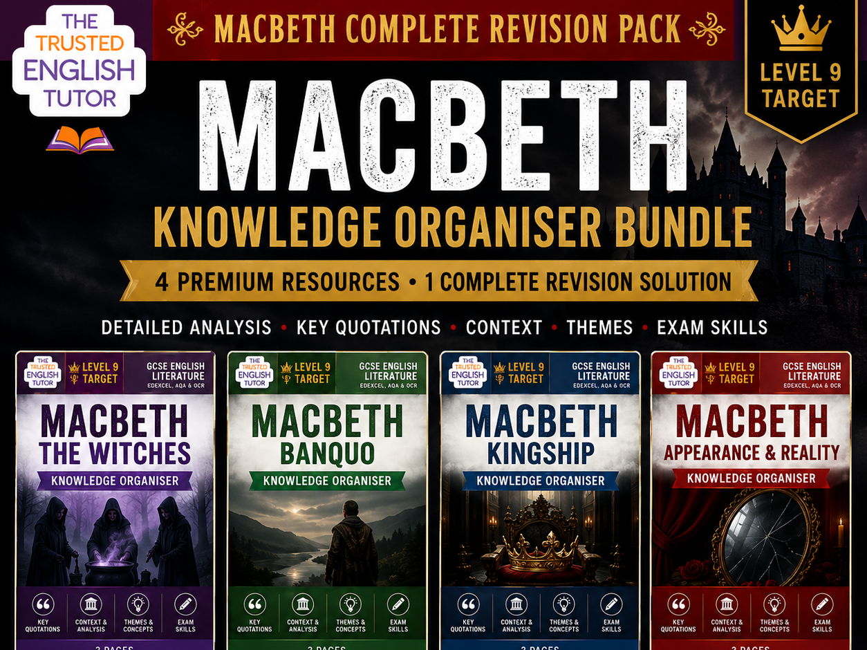 Macbeth Level 9 Resource Pack
