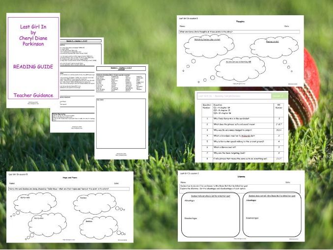 Last Girl In Reading Guide and resources